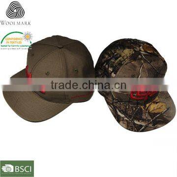 Custom Merino Wool Cap Men Types of Military Hats photo-2