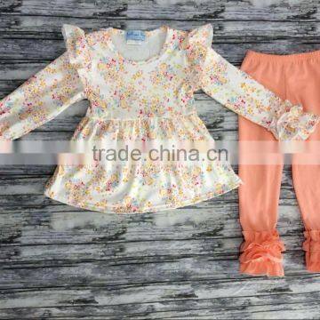 Wholesale Children's Fall Boutique Kids Clothing Girls Clothes Set US $5-9 / Piece