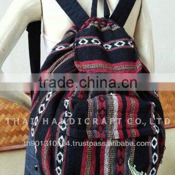 Embroidered HMONG HILL TRIBE Backpack School Bag Travel Bag Unisex Bag