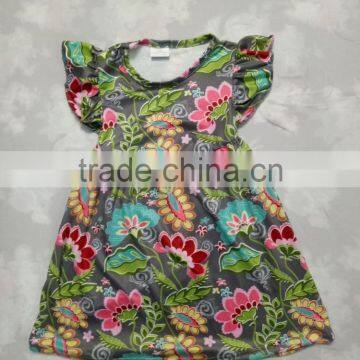 Boutique Remakes Baby Clothes Awesome Botanical Baby Dress Littler Girls Flutter Sleeve Pearl Dresses