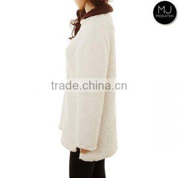 Wholesale Sherpa Pullover Plus Size Women Clothing Winter Jacket Coat Pregnant Women Dresses Maternity Clothes photo-3