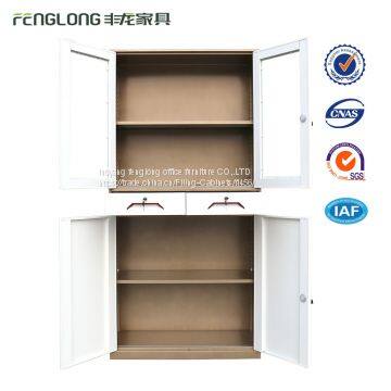 4 Glass Filing Cabinet With 2 Middle Filing Cabinet Made in China/high Quality Hot Sale Filing Cabinet photo-5