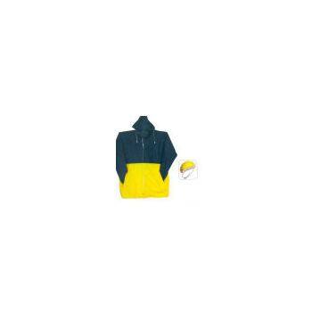 100% PVC Assorted Colors Rain Jacket