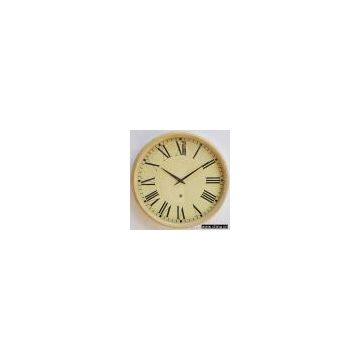 Wall Clock (wooden clock,clock)