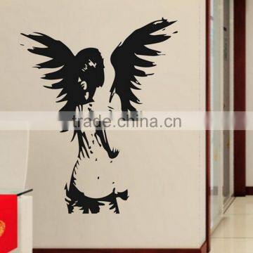 Angelic Angel Wall Wings Sticker Wall Art Decal Sticker Transfer Removable Vinyl