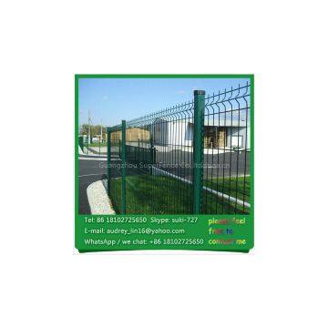 USA popular I post powder coated welded wire mesh decorative yard fence