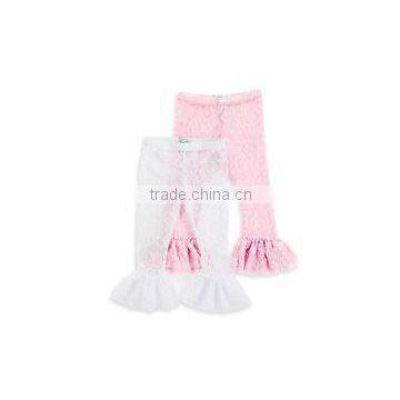 toddler girls princess style capri lace ruffle pants for kids