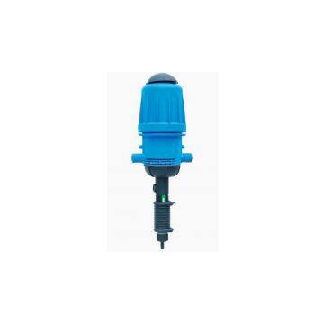 Proportional water-driven chemical and fertilizer spreader