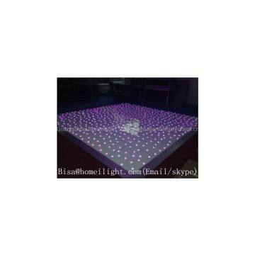 Acrylic RGB Star Dancing Floor,LED Star Floor, floor tile with wireless remote