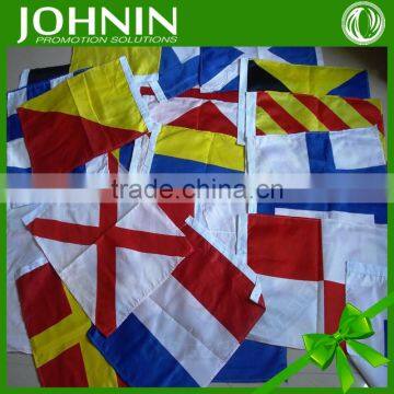 JOHNIN flag supply various kinds of customized new design decorative polyester fabric nautical flags