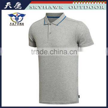 Fashion design plain polo shirt for young men