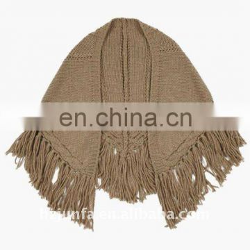 fashional newest elegant super soft cozy jacquard knit shawl