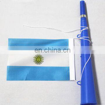 Argentina football cheering plastic toy party fan horn