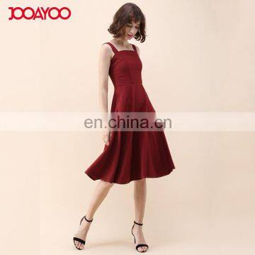 latest sesign off shoulder girls strap dress fashion party wear midi dresses women