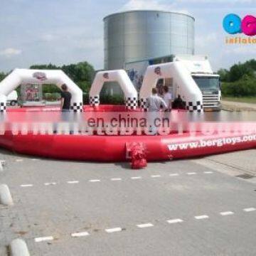Inflatable go Karts Track Race, Race Car Track for Sale photo-2