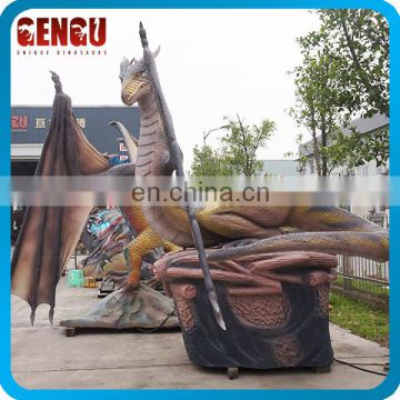 Outdoor Decoration High Quality Robotic Dragon Statue