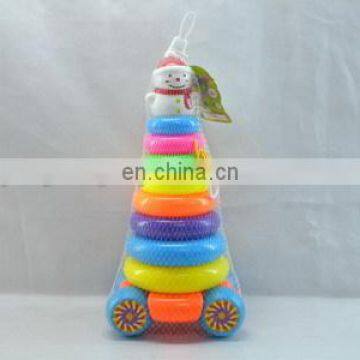 Plastic colorful throwing ring toys