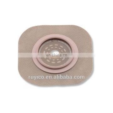 hydrocolloid flange / adaptor for colostomy bag