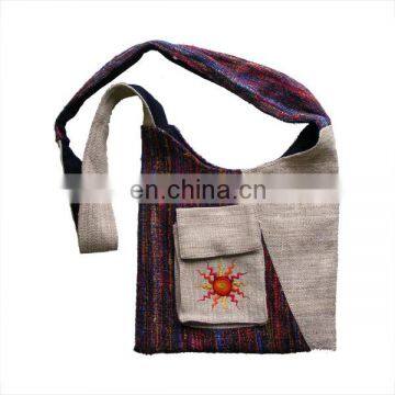 Hippie Shoulder Ethnic Canvas Shoulder Women Bags photo-4