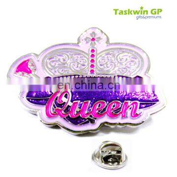 Hot new product for 2017 king pin/No MOQ metal pin badge with factory price