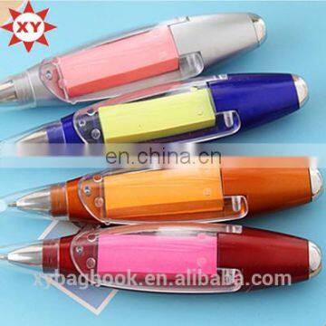 Hot sale promotional gifts creative led notes pen