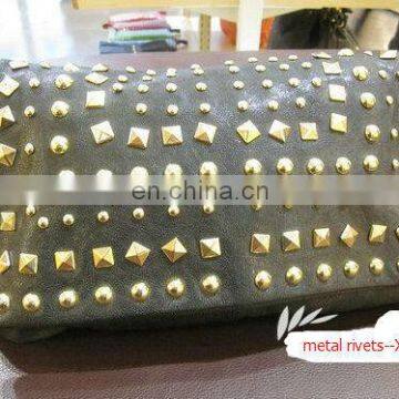 2014 hot metal rivets for leather bags
