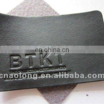 no minimum custom embossed logo and size jeans imitation leather label,jeans PU leather patch label for jeans