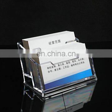 Factory Custom Top-grade Wholesale Desktop Acrylic Business Cards Display Sign Holder photo-6