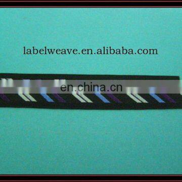 colorful stripe cheap woven labels