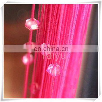 decorative string curtain with beads