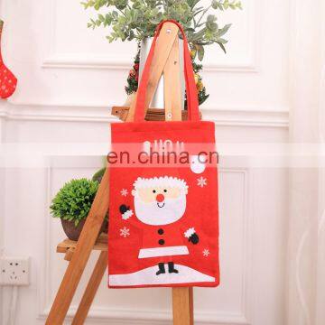 Christmas Gift Treat Bags Xmas Souvenir Felt Handbag for Christmas Decoration photo-3
