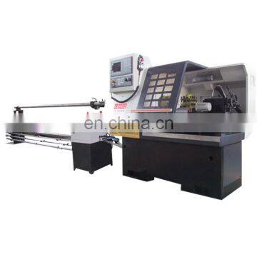 Ck6432 High Precision Flat Bed Metal Cnc Lathe With Bar Feeder
