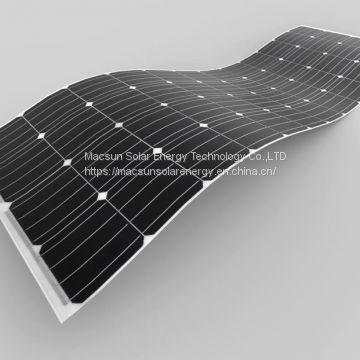 Easy installation 325w Flexible mono solar panel