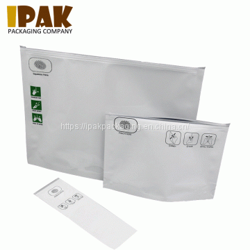 Custom Printed Child Resistant Pouch for Tobacco Packaging photo-3