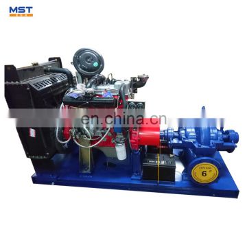 High suction 8 inch diesel water pumps