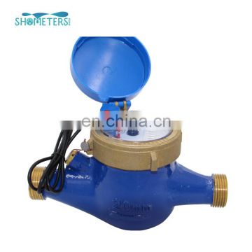 High Precision BSTP impulse output brass body water meter