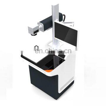 factory direct supply best 10w 20w 30w 50 desktop style mini metal fiber laser marking machine for sale