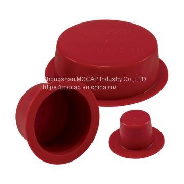 Plastic pipe wide flange tapered plug for hydraulic parts