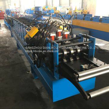 Automatic High Speed Metal Plate Color Steel Wall Panel Water Gutter Roll Forming Machine Price photo-5