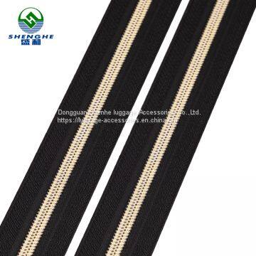 Wholesale Hot Selling Luggage Accessories and Bag Parts 5 10 Plain Plastic Coil Nylon Zipper photo-5