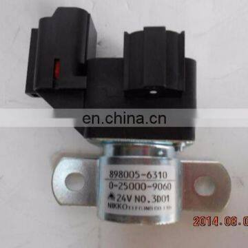 8980056310 for genuine part 6HK1 engine 24v starter relay