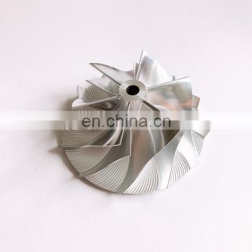 TD05H reverse  61.33/82.00mm 6+6 blades high performance Turbocharger aluminum 2618/milling/billet compressor wheel