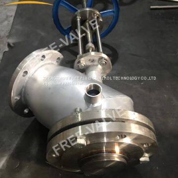 manule opertion Insulation Type Tank Bottom valve globe valve NPS3 150Lb