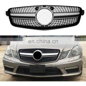 10-13 Diamond Silver AMG Type Front Grille For Benz W212 E-Class E63