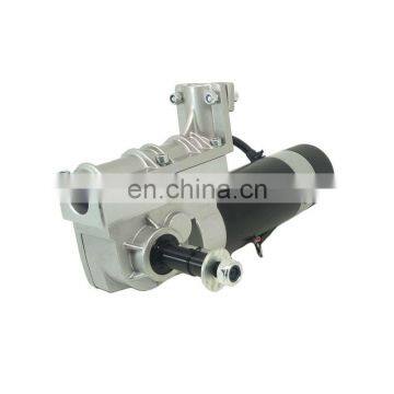 24 Volt Dc Motor Bike Worm Gear 100W 250W 12 Volt Electric Wheelchair Motor photo-3