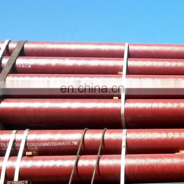 ISO2531 DN150mm ductile cast iron pipe k9 by centrifugal casting