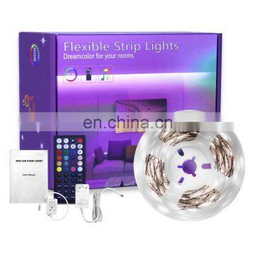Smart Remote Controller Led Strip Light FPC TV Backlight Strip Light RGB 5 Meter Strip Light photo-2