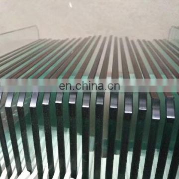 1/2" thick colored tempered laminated glass price safe glass for commercial buildings