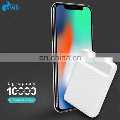 New Arrival High Quality 10000mah Mini Plastic Power Bank