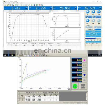 Dongguan Computer System Control Rod Film Yarn Tensile Test Machine Strength With 10kn Load photo-3